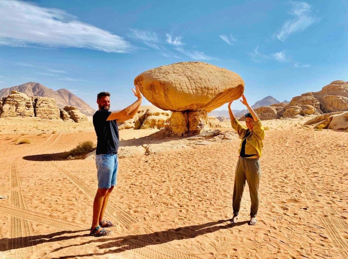 Magic Milky Way Camp Hotel Wadi Rum Eksteriør billede